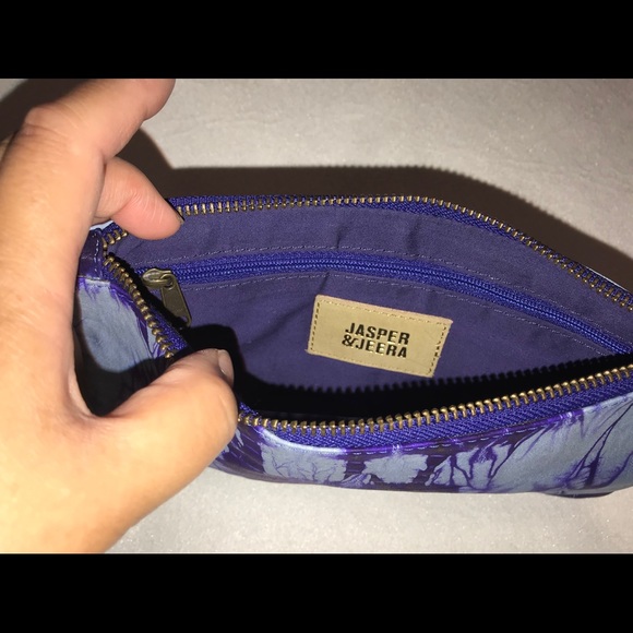 🎉HP💐 LIKE NEW — Jasper & Jeera leather clutch - Picture 5 of 9